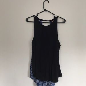 Plunge back tank